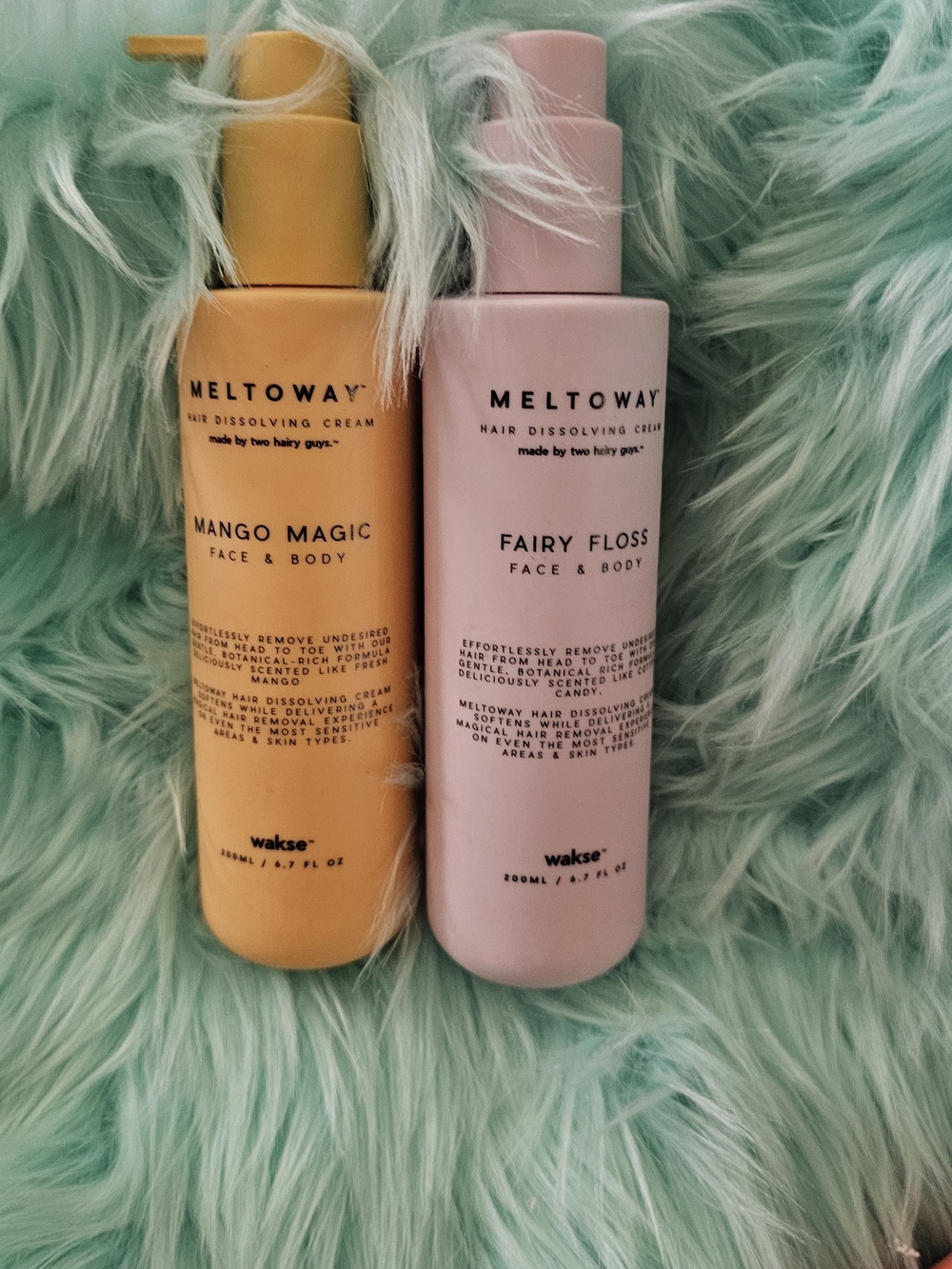 Hair Dissolving Cream — Mango Magic & Fairy Floss (Yellow & Pink)